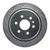 R1 15-20 Chevrolet Colorado Rear Left Drilled & Slotted Silver Brake Rotor - EDZ-48063L Photo - Primary