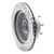 R1 95-04 Ford E-250 Econoline Front Left Drilled & Slotted Silver Brake Rotor - EDZ-54135L Photo - out of package