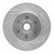 R1 04-08 Ford F-150 RWD Front Right Drilled & Slotted Silver Brake Rotor - EDZ-54184R Photo - Primary