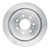 R1 04-11 Ford F-150 RWD Rear Left Drilled & Slotted Silver Brake Rotor - EDZ-54189L Photo - out of package