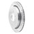 R1 07-17 Ford ExpeditIon Rear Right Drilled & Slotted Silver Brake Rotor - EDZ-54205R Photo - out of package