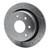 R1 12-14 Ford F-150 4WD Rear Left Drilled & Slotted Silver Brake Rotor - EDZ-54218L Photo - out of package