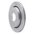 R1 15-17 Ford F-150 RWD Rear Right Drilled & Slotted Silver Brake Rotor - EDZ-54231R Photo - out of package