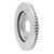 R1 21-25 Ford F-150 RWD Front Right Drilled & Slotted Silver Brake Rotor - EDZ-54287R Photo - out of package