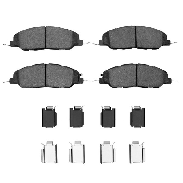 R1 05-14 Ford Mustang Front Euro Ceramic Brake Pads and Hardware Kit - 2600-1463-01 Photo - out of package