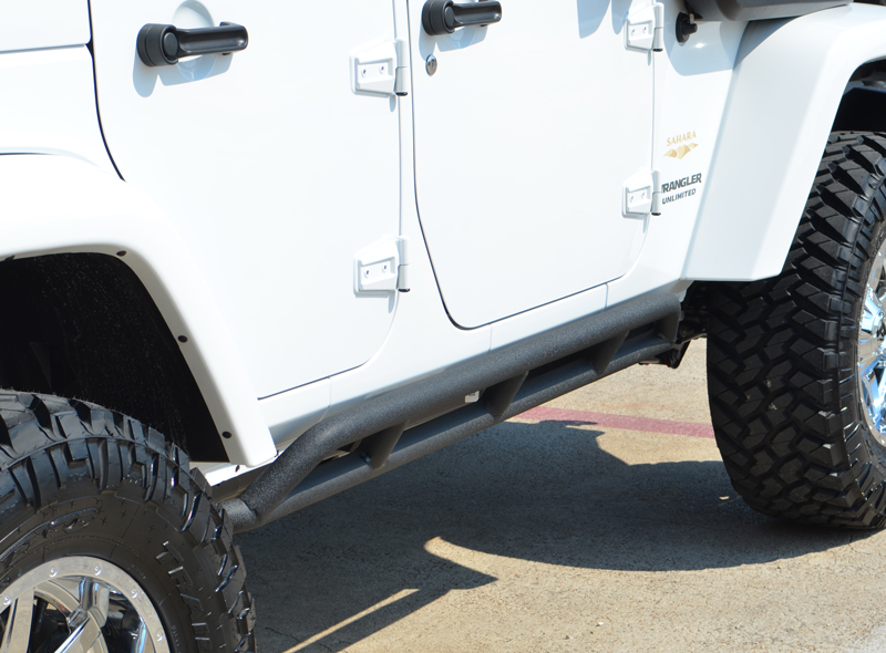 Jeep Wrangler 2 Tube Rock Rails – BLKMTN