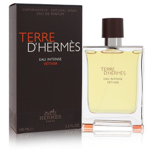 Terre D'hermes Eau Intense Vetiver by Hermes Eau De Parfum Spray 3.3 oz (Men) V728-542988 Terre D'hermes Eau Intense Vetiver by Hermes Eau De Parfum Spray 3.3 oz (Men) V728-542988