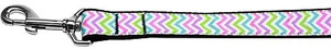 Summer Chevrons Nylon Dog Leash 6 Foot S528-125-187 1006 Summer Chevrons Nylon Dog Leash 6 Foot S528-125-187 1006