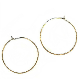 Hoops - S - Gold L161-HOOPS SM-gold