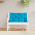  Garden Bench Cushion Set of 2 Light blue Oxford fabric Large A949-361663