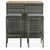 Bar Set Grey PE rattan, steel, solid acacia wood A949-313474  Bar Set Grey PE rattan, steel, solid acacia wood A949-313474