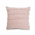 20" X 20" Pearl Blush And Peach 100% Cotton Zippered Pillow N270-517130