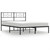  Bed Frame Black Steel Full Bed Frame Rectangular Traditional A949-355266