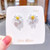 Daisy Design Floral Stud Earrings