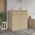  Garden Storage Cabinet Beige Poly Rattan Large A949-365566