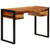 Desk Brown Solid Acacia wood, Powder-coated steel Medium Desk A949-247401