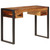 Desk Brown Solid Acacia wood, Powder-coated steel Medium Desk A949-247401