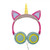 Cute Kids Cat Ear Headphones Wired Adjustable for Boys Girls Tablet Kids Headband Earphone Foldable K484-PEL_09FU4J91