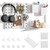 Pegboard Combination Kit Combination Wall Organizer with Magnets and Hooks B593-JZ10181 Pegboard Combination Kit Combination Wall Organizer with Magnets and Hooks B593-JZ10181