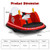 12V Electric Kids Ride On Bumper Car with Flashing Lights for Toddlers-Red - Color: Red D681-TQ10161US-RE 12V Electric Kids Ride On Bumper Car with Flashing Lights for Toddlers-Red - Color: Red D681-TQ10161US-RE