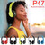 P47 Foldable Wireless  Headphones, Tablet Bluetooth-compatible Headset With Mic, Compatible For Mob K484-PEL_0KOWX99R P47 Foldable Wireless  Headphones, Tablet Bluetooth-compatible Headset With Mic, Compatible For Mob K484-PEL_0KOWX99R