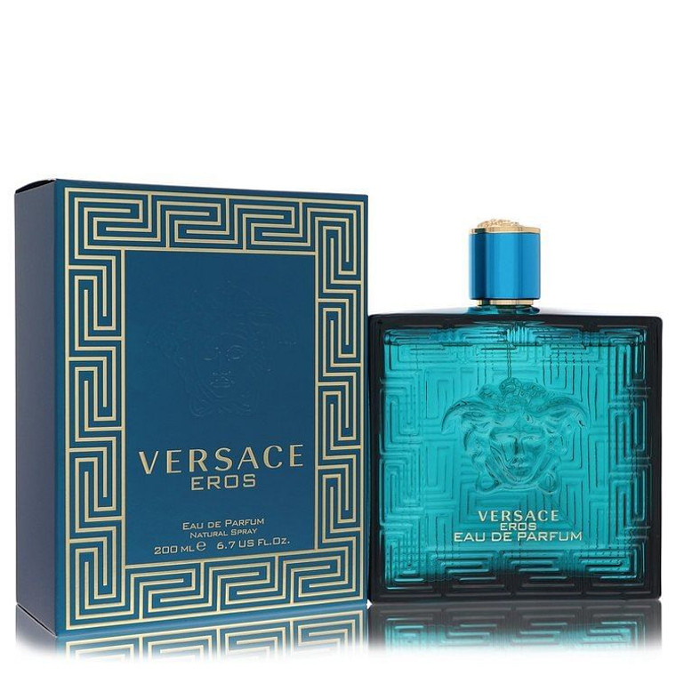 Versace Eros by Versace Eau De Parfum Spray 6.8 oz (Men) V728-554296 Versace Eros by Versace Eau De Parfum Spray 6.8 oz (Men) V728-554296