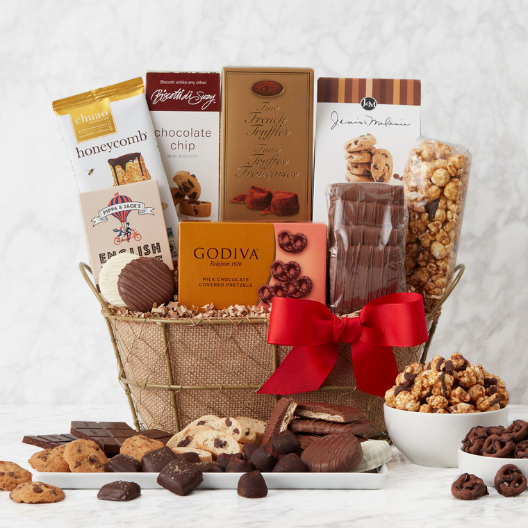 Chocolate Delights: Gift Basket Z954-GC-5684