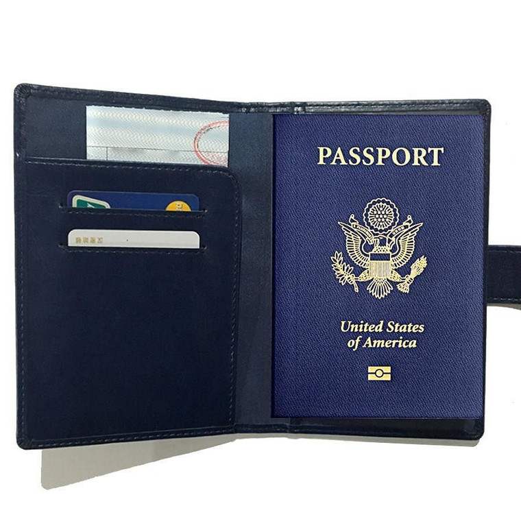 Passport Wallet with RFID Safe Lock F369-6137247493 Passport Wallet with RFID Safe Lock F369-6137247493