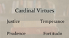 Cardinal Virtues Graphic