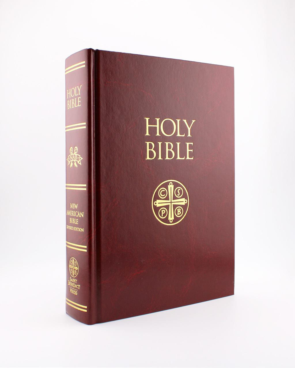 NABRE - New American Bible Revised Edition: Standard Size - Burgundy ...