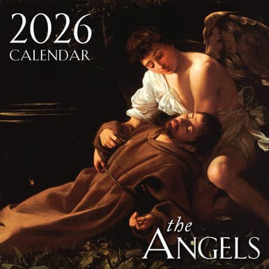 2026 Angels Wall Calendar Old Master Art TAN Books 2026 Angels Wall Calendar 