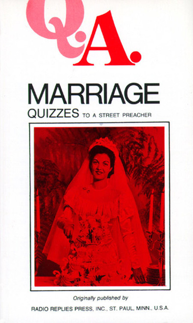 Q.A. Quizzes to a Street Preacher: Marriage (eBook)