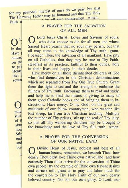 books other prayer cards