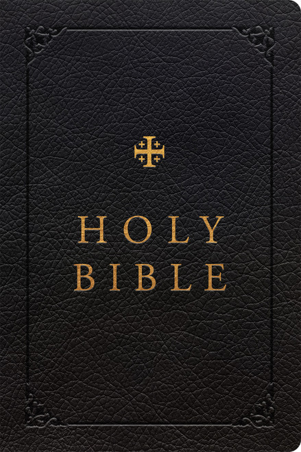 Catholic American Bible: Black Leatherette