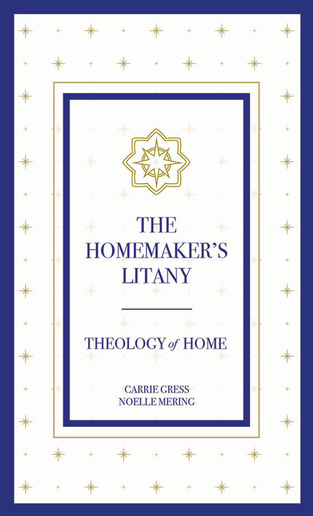 The Homemaker's Litany Prayer Card (Pack of 10)