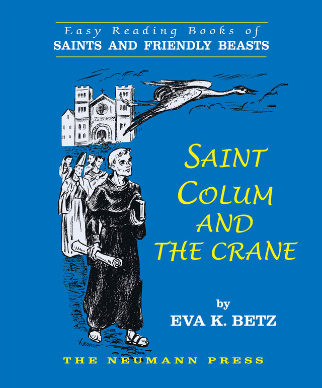 Saint Colum and the Crane