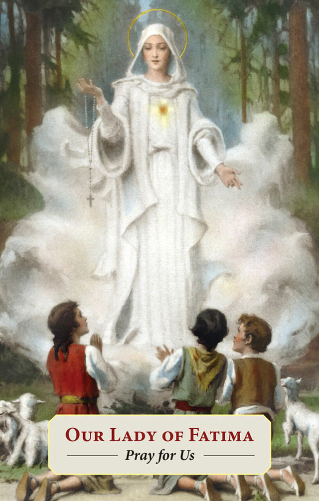 Fatima Prayer Card