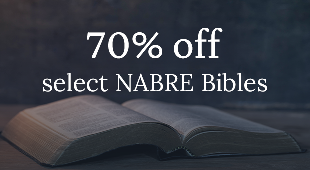 70% off on selected on NABRE Bibles