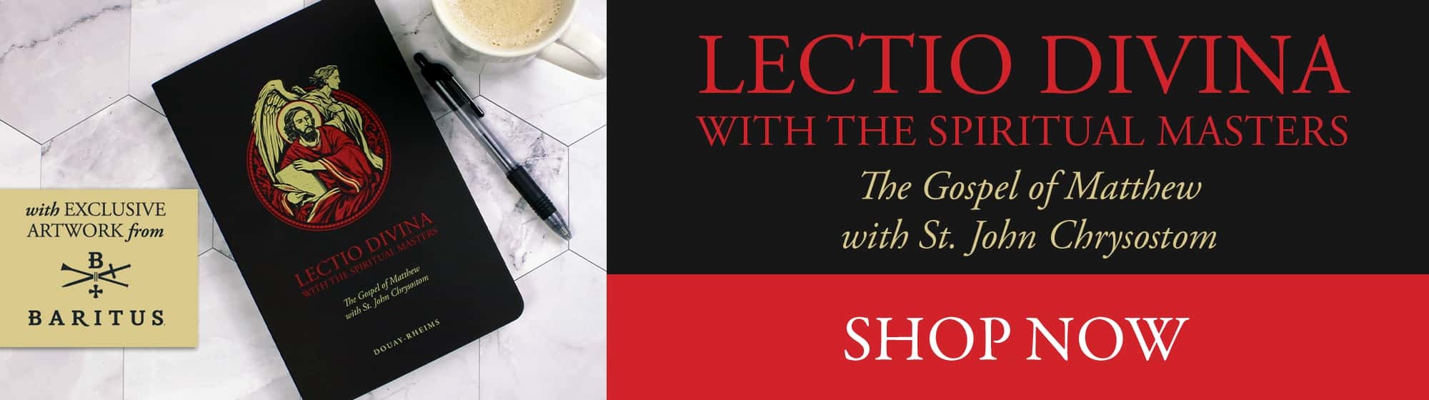 New Release: Lectio Divina with the Spiritual Masters: The Gospel of Matthew with St. John Chrysostom