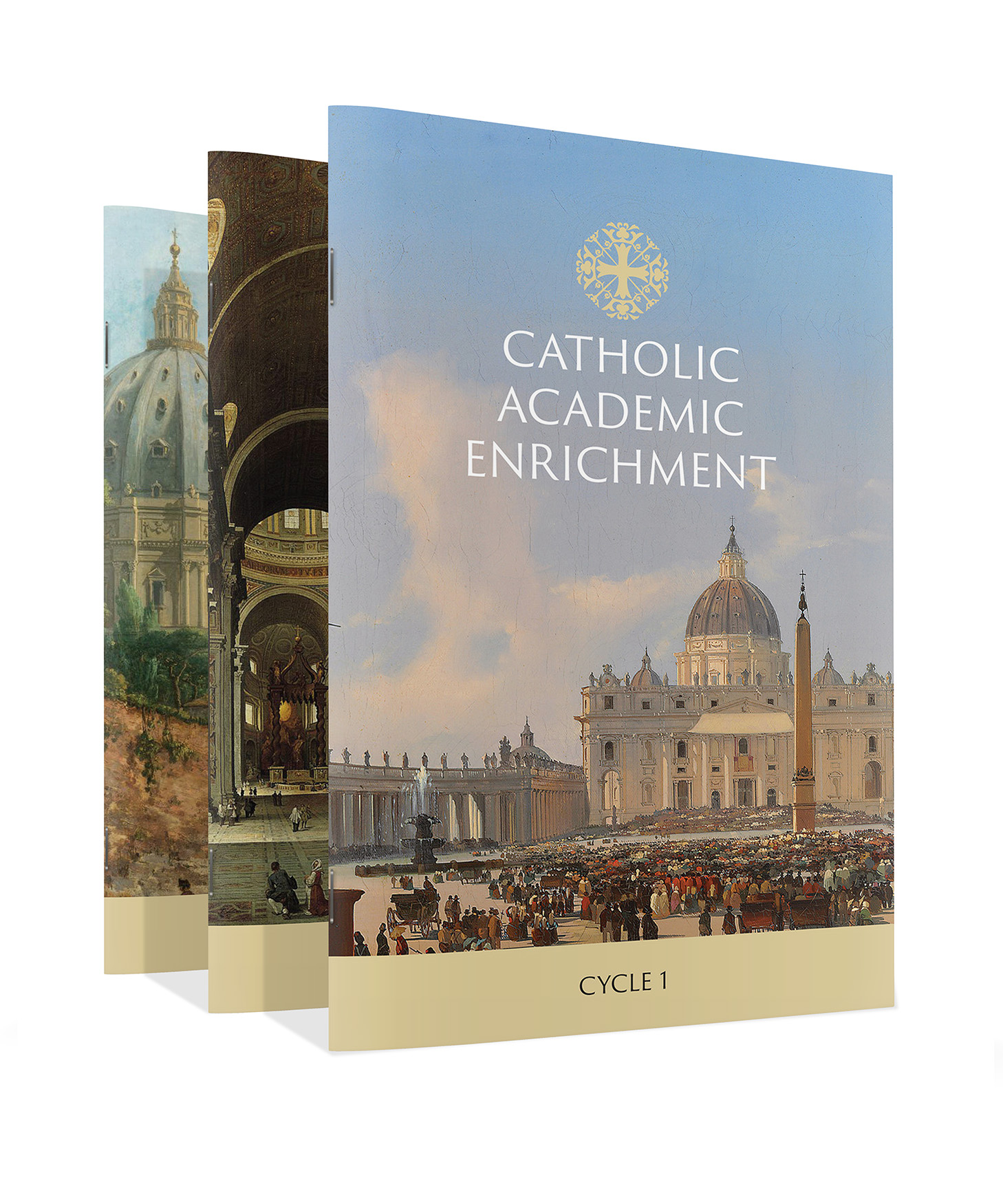 Catholic Academic Enrichment Cycle Set of 3