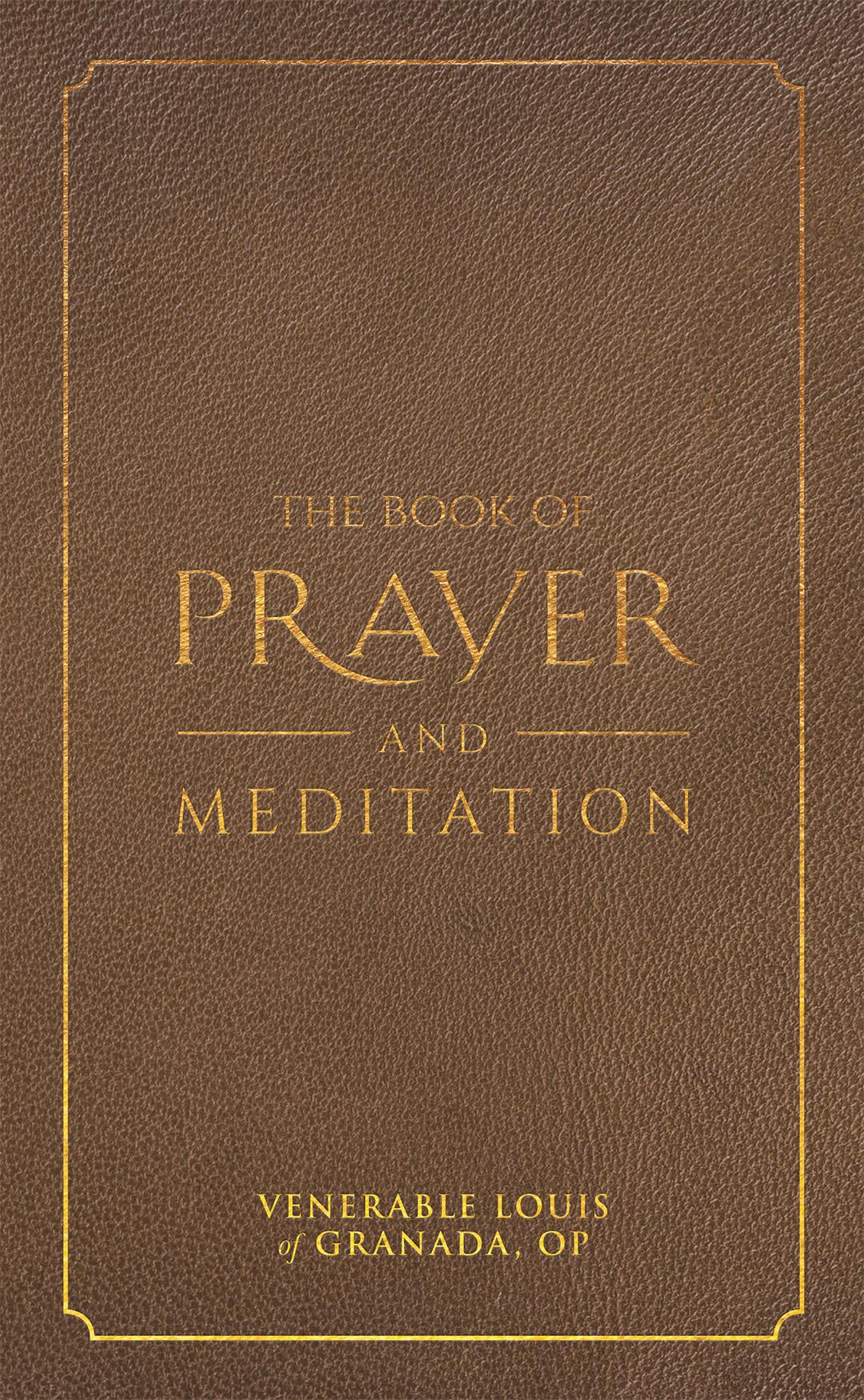 The Book of Prayer and Meditation img