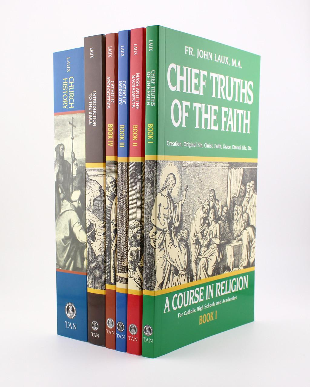Fr. Laux’s A Course in Religion Series (Set of 6)