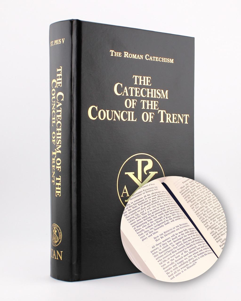 Pillars of Faith Bundle: Douay-Rheims Bible Large Print Edition, Catechism of the Council of Trent
