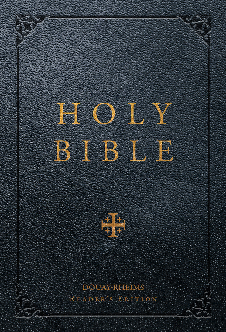 Douay-Rheims Reader's Bible (Black Leatherette)