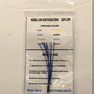 Model Car Distributor Blue 9 Wires 1/24 1/25 V8 Model Car Distributor Blue 9 Wires 1/24 1/25 V8