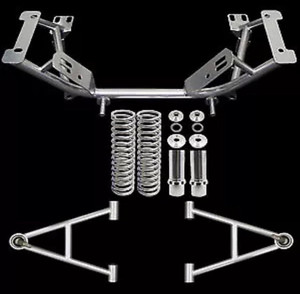 79-93 Mustang Suspension Chrome Moly K Member & Short A Arm Kit 79-93 Mustang Suspension Chrome Moly K Member & Short A Arm Kit