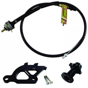 UPR 79-95 Mustang Clutch Quadrant Clutch Cable Billet Firewall Adjuster Black UPR 79-95 Mustang Clutch Quadrant Clutch Cable Billet Firewall Adjuster Black