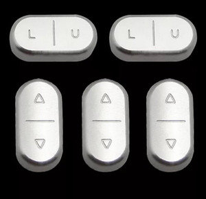 87-93 MUSTANG 5.0 BILLET HARDTOP WINDOW SWITCH DOOR KIT 87-93 MUSTANG 5.0 BILLET HARDTOP WINDOW SWITCH DOOR KIT