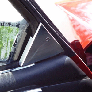 87-93 Ford Mustang Billet Mirror Trim Plate Kit 87-93 Ford Mustang Billet Mirror Trim Plate Kit