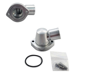 85-95 Mustang SBF 260 289 302 351 Billet Swivel Thermostat Housing Water Neck 85-95 Mustang SBF 260 289 302 351 Billet Swivel Thermostat Housing Water Neck